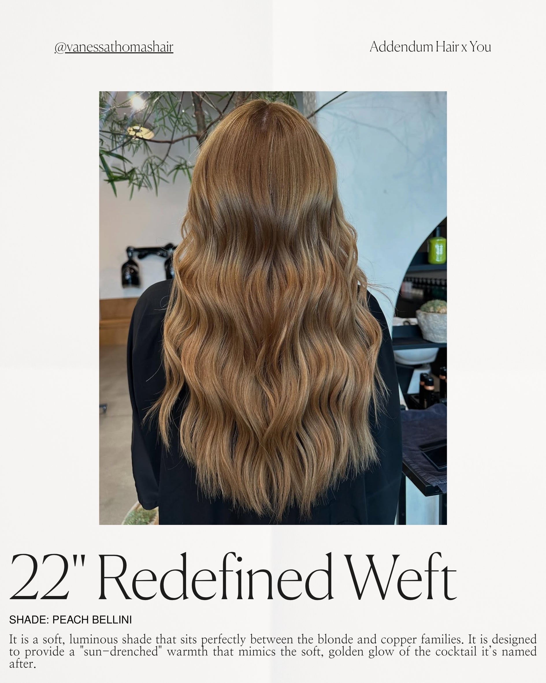 Peach Bellini - Redefined Weft