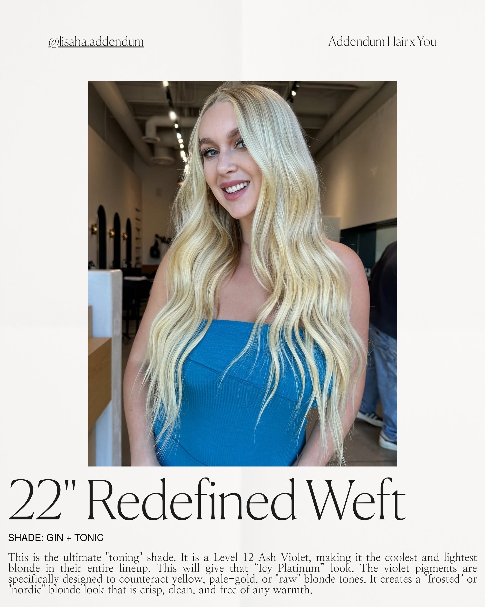 Gin + Tonic - Redefined Weft