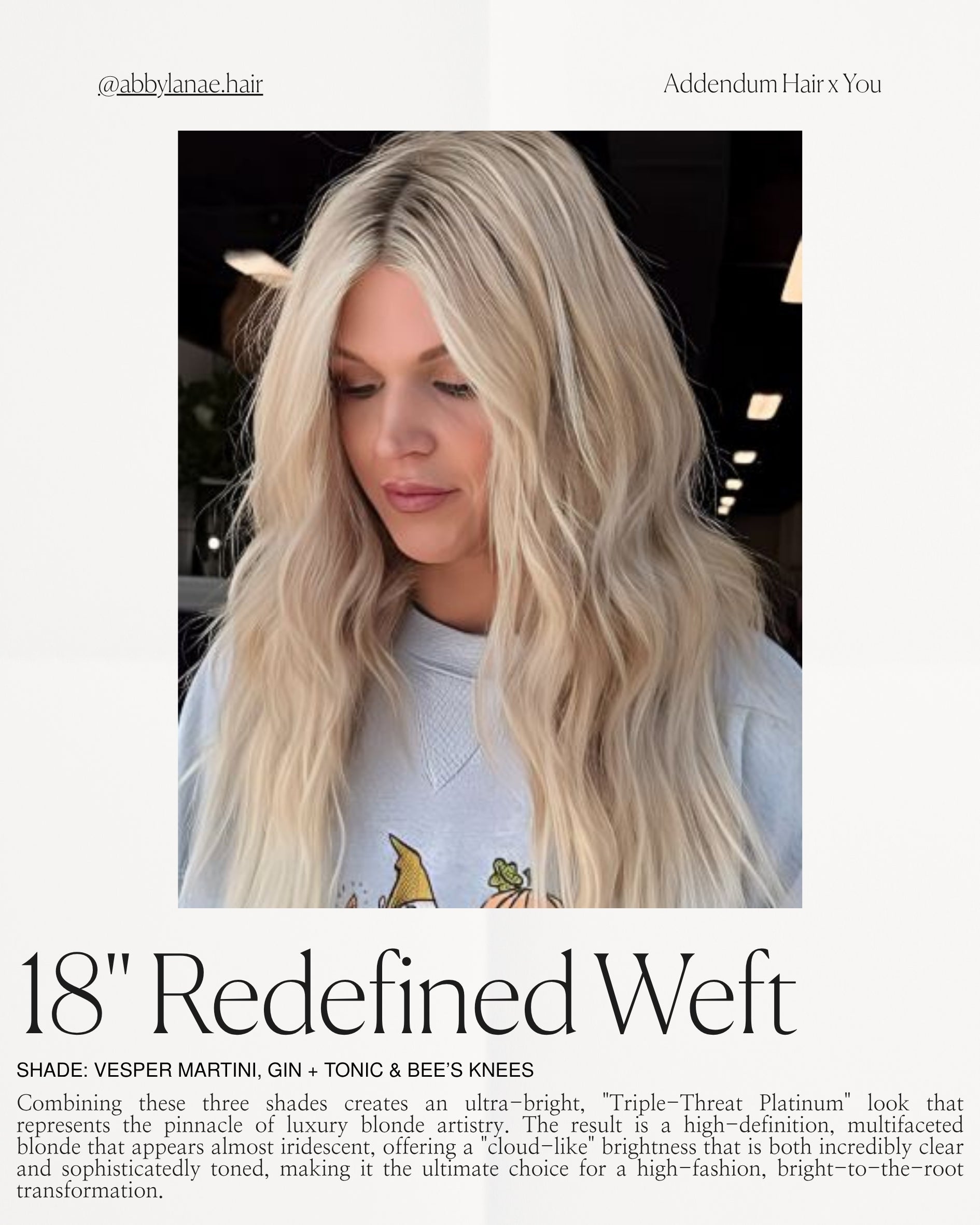 Gin + Tonic - Redefined Weft