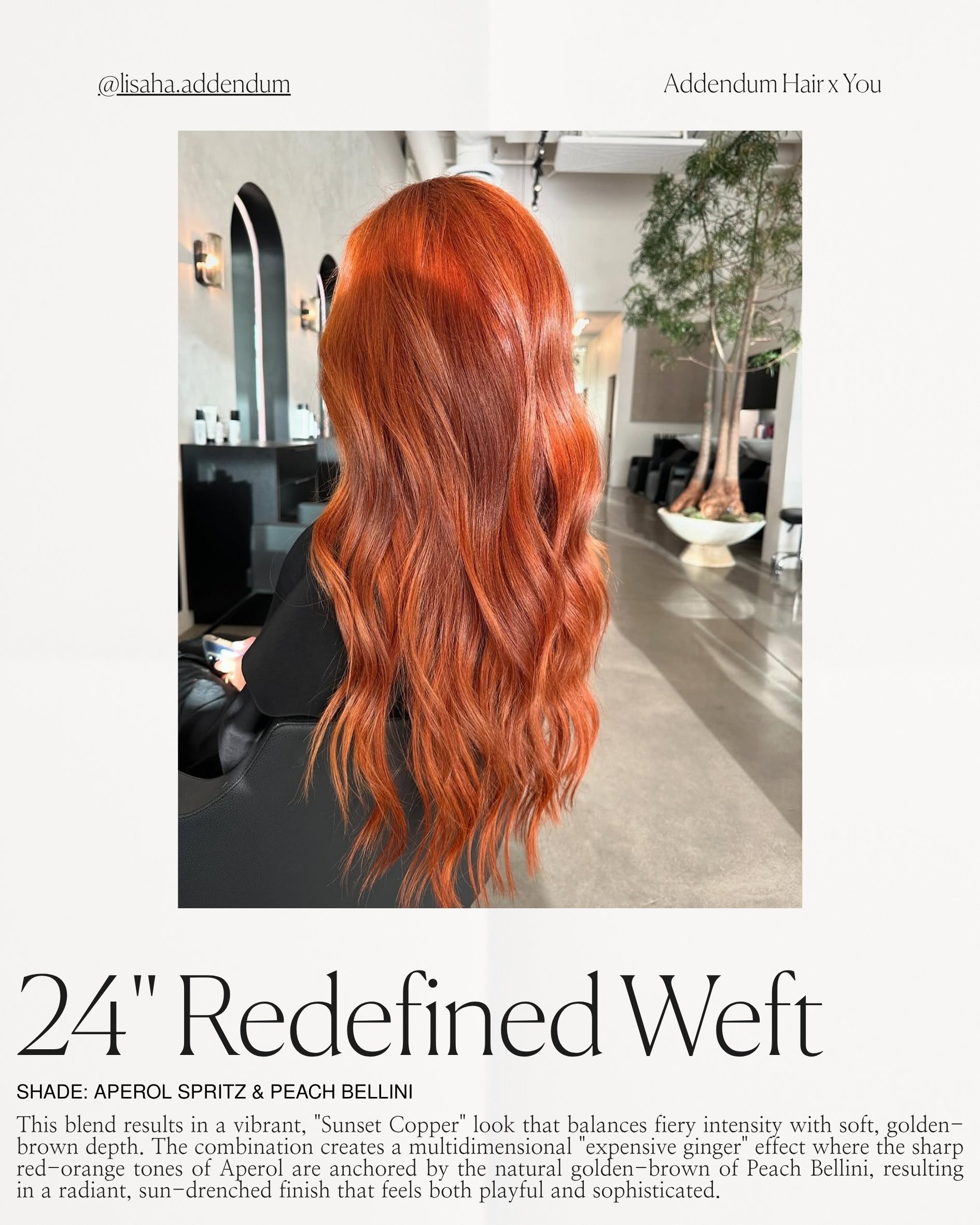 Peach Bellini - Redefined Weft