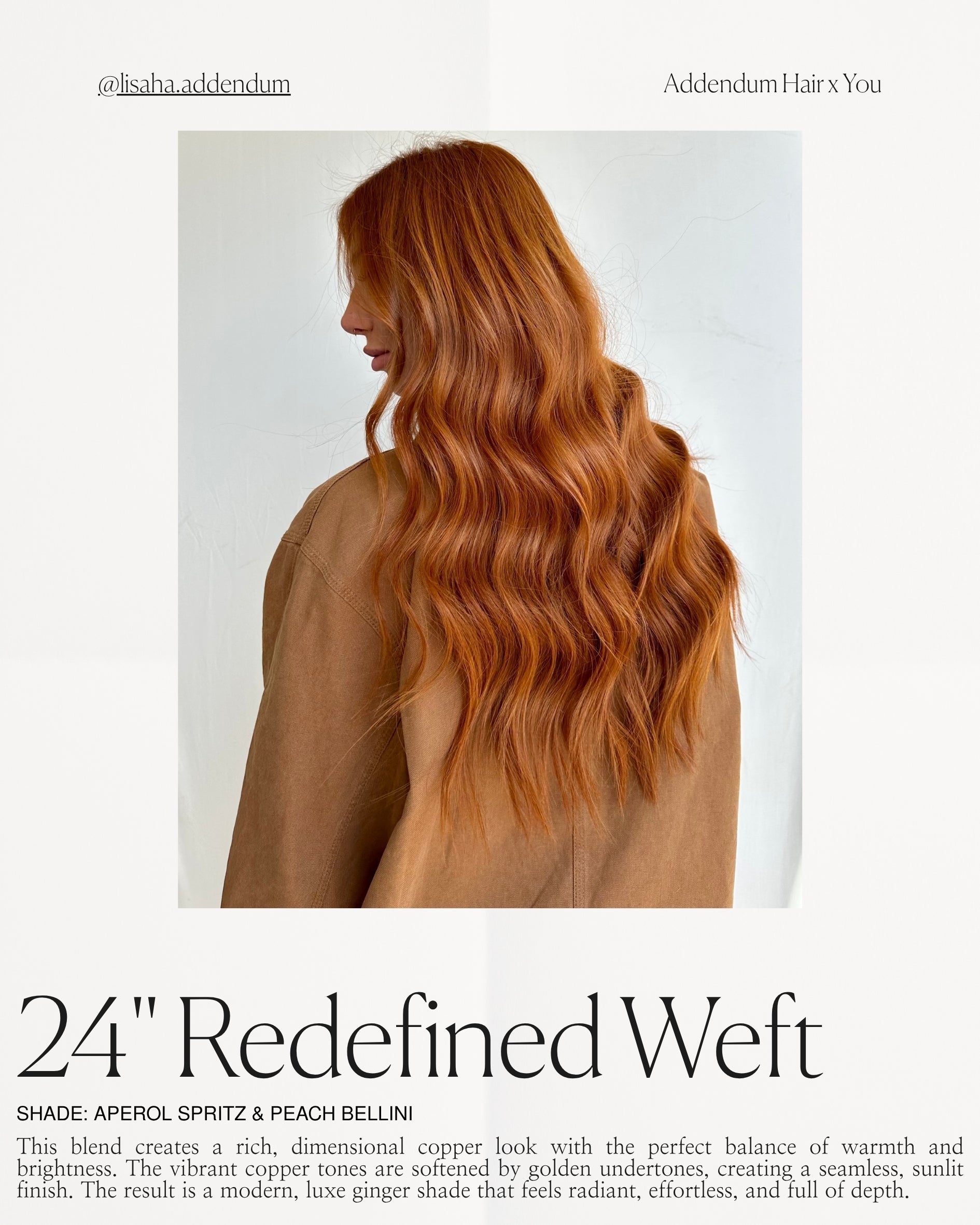 Peach Bellini - Redefined Weft