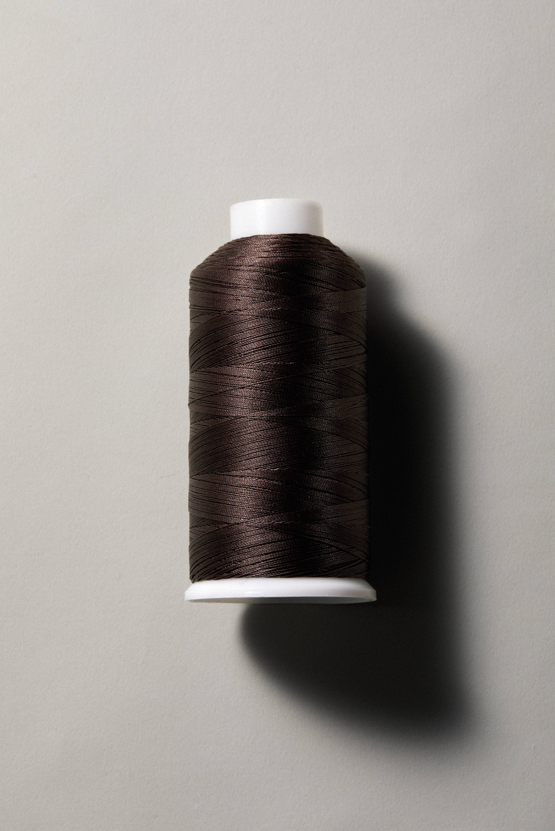 Bonded Nylon Thread - Dark Brown